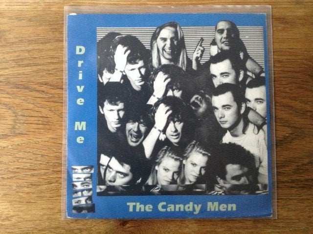 single the candy men, 7 inch, Ophalen of Verzenden, Pop, Beschermende buitenhoes