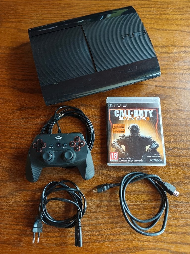 PS3 complète avec manette et 1 jeux, Enlèvement ou Envoi