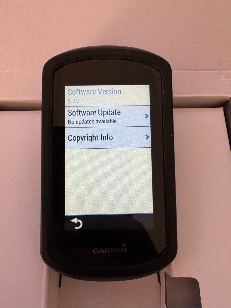Garmin Edge Explorer, Ophalen, Zo goed als nieuw
