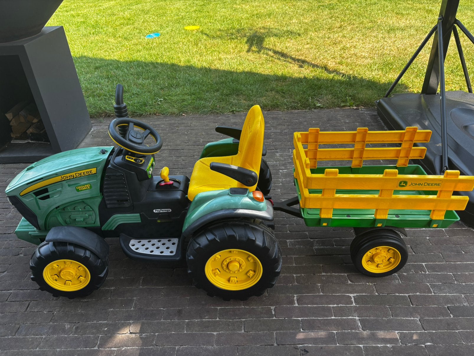 John Deere elektrisch Peg-Peregio, Enlèvement, Utilisé