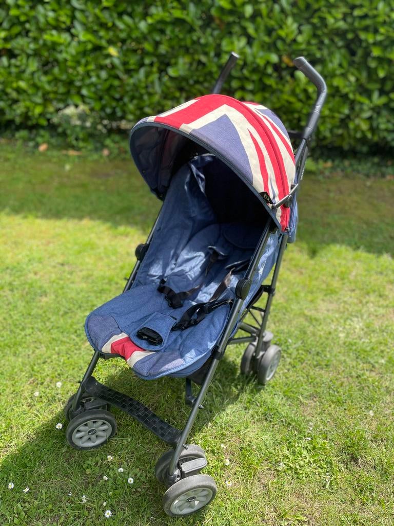 Poussette EasyWalker mini buggy XL Union Jack, Ophalen, Zo goed als nieuw