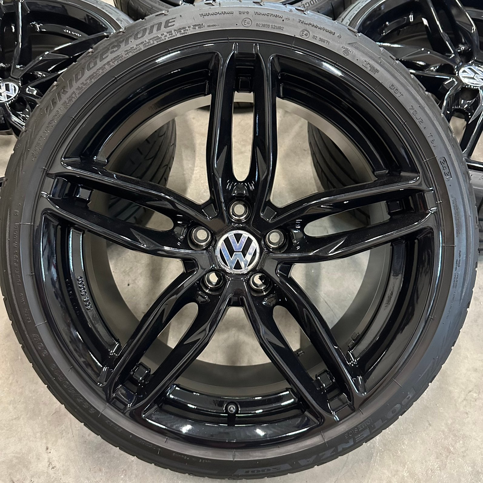 19” nieuwe velgen audi golf gti gtd caddy seat bridgestone, Auto-onderdelen, 19 inch, Banden en Velgen, Nieuw, Ophalen of Verzenden