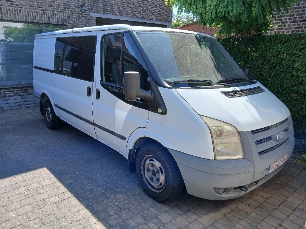 Ford Transit 85T280, Auto's, Bestelwagens en Lichte vracht, Voorwielaandrijving, Stof, Wit, 6 deurs