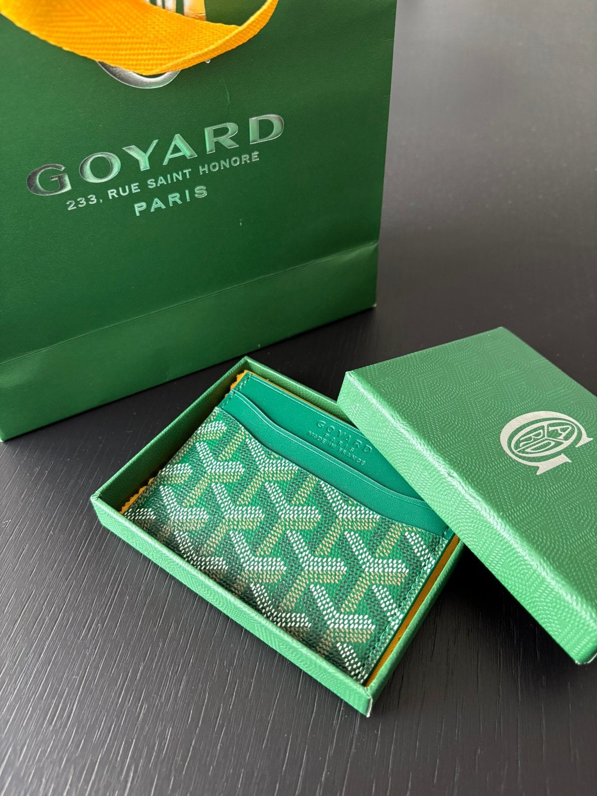 Porte carte Goyard, Handtassen en Accessoires, Overige Accessoires, Ophalen of Verzenden, Zo goed als nieuw