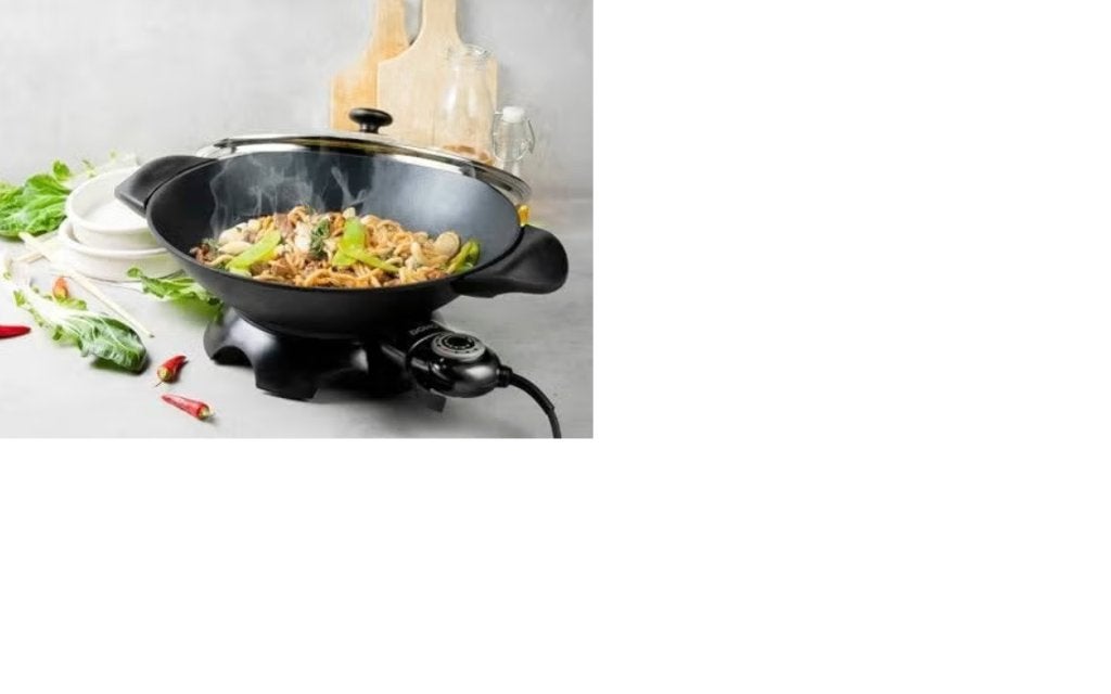 Elektrische wok nieuw, Huis en Inrichting, Ophalen, Nieuw, Wok