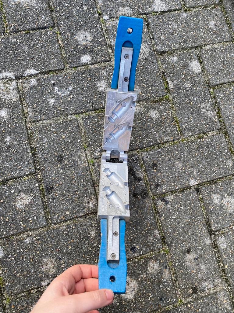 Loodmal speer point, Ophalen of Verzenden, Zo goed als nieuw, Dobber of Lood