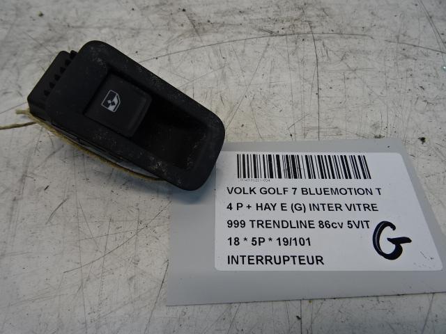 COMMUTATEUR Volkswagen Golf VII (AUA) (5G0868345), Autos : Pièces & Accessoires, Tableau de bord & Interrupteurs, Volkswagen, Utilisé