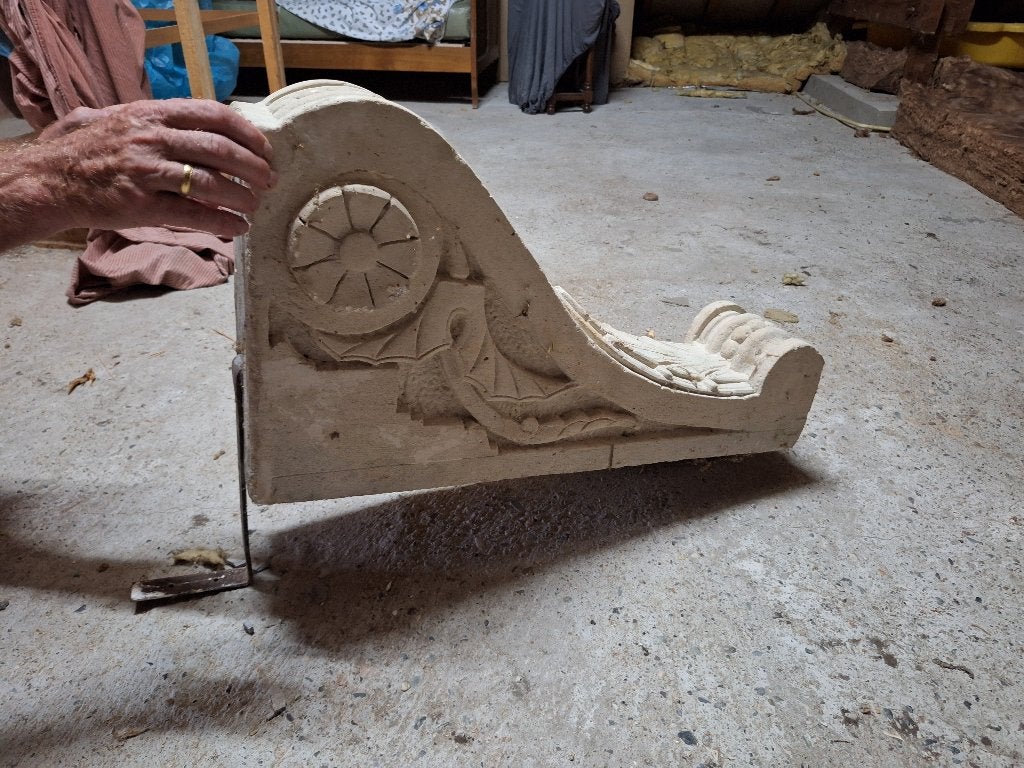 Franse steen, Ophalen, Gebruikt