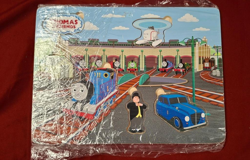 Houten puzzel : thomas trein / thomas & friends, Ophalen of Verzenden