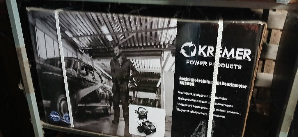 Hogedrukreiniger, Tuin en Terras, Ophalen, Nieuw, Benzine, Kremer