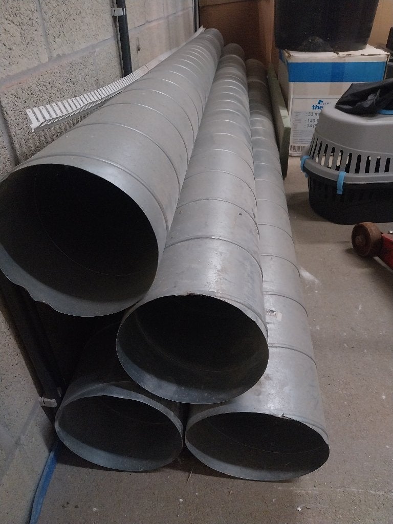 Tuyaux ventilation, Enlèvement, Neuf