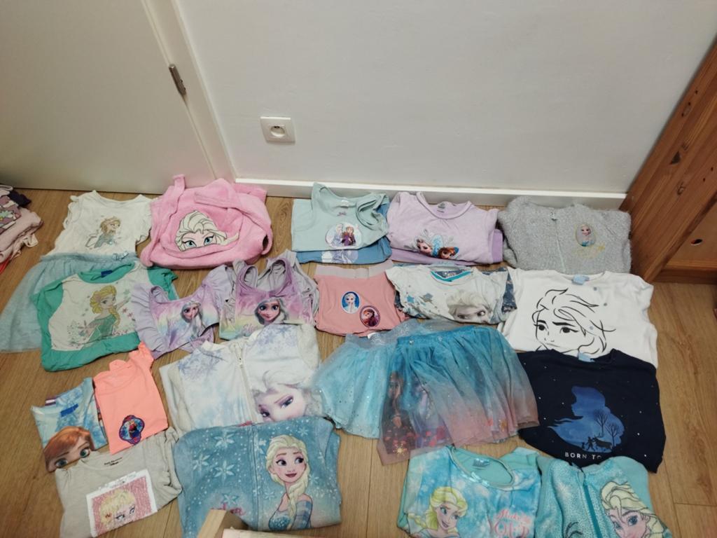 Frozen, Kinderen en Baby's, Kinderkleding | Kinder-zwemkleding, Ophalen, Maat 92, Badpak