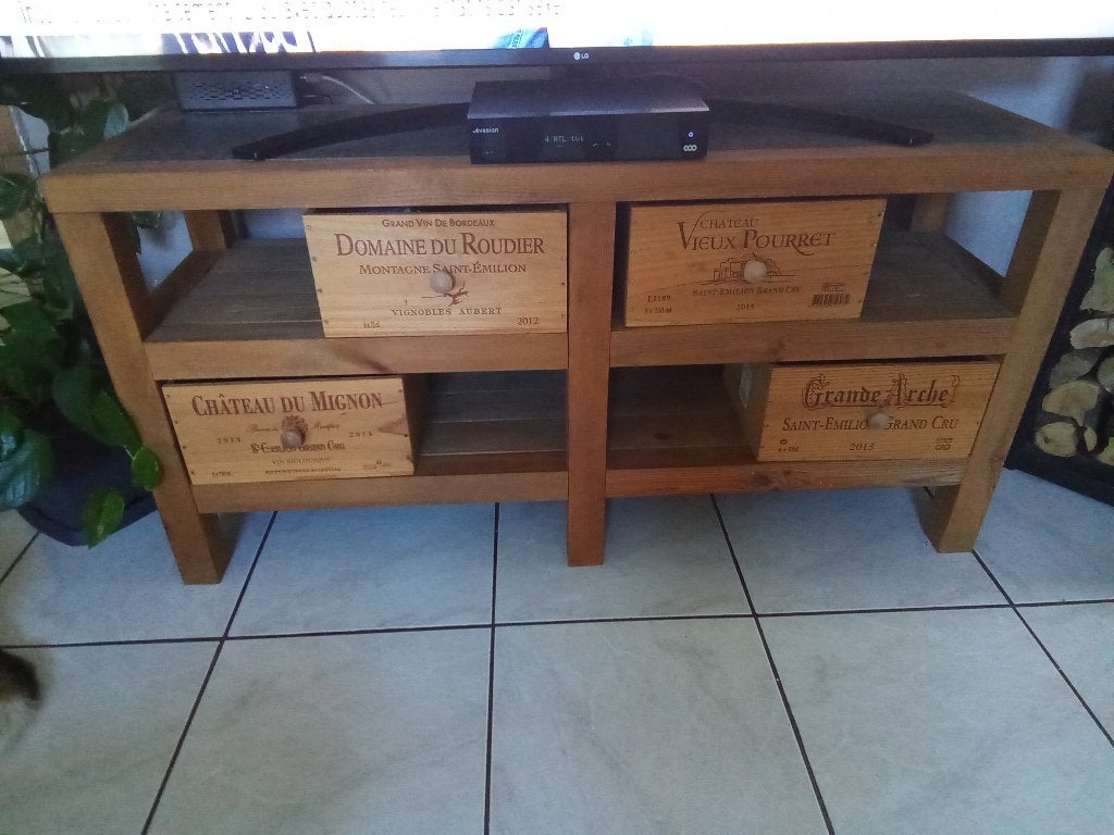 Meuble TV, Maison & Meubles, Armoires | Mobilier de télévision, 25 à 50 cm, Moins de 100 cm, 100 à 150 cm, Enlèvement