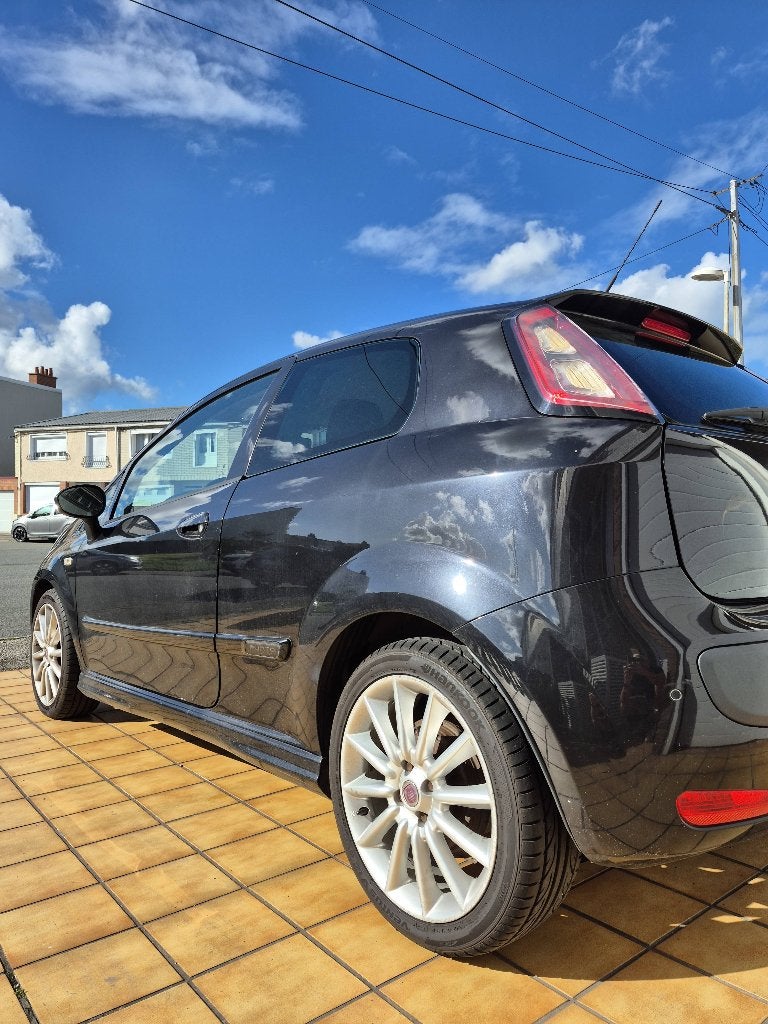 Fiat Grande Punto, Auto's, Voorwielaandrijving, Stof, Zwart, 4 cilinders