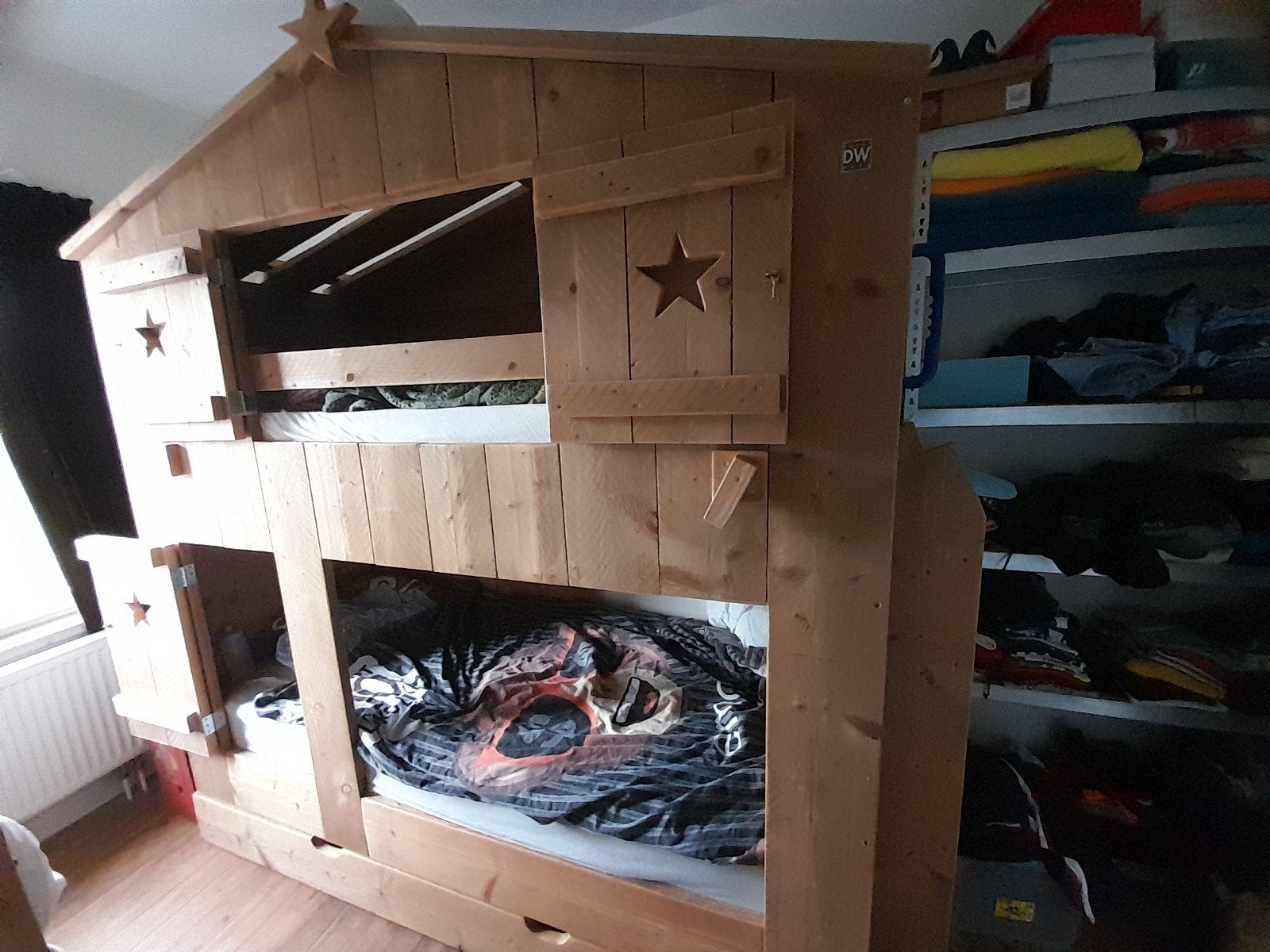 3 persoons stapelbed, Ophalen, Gebruikt, Overige maten, Overige maten