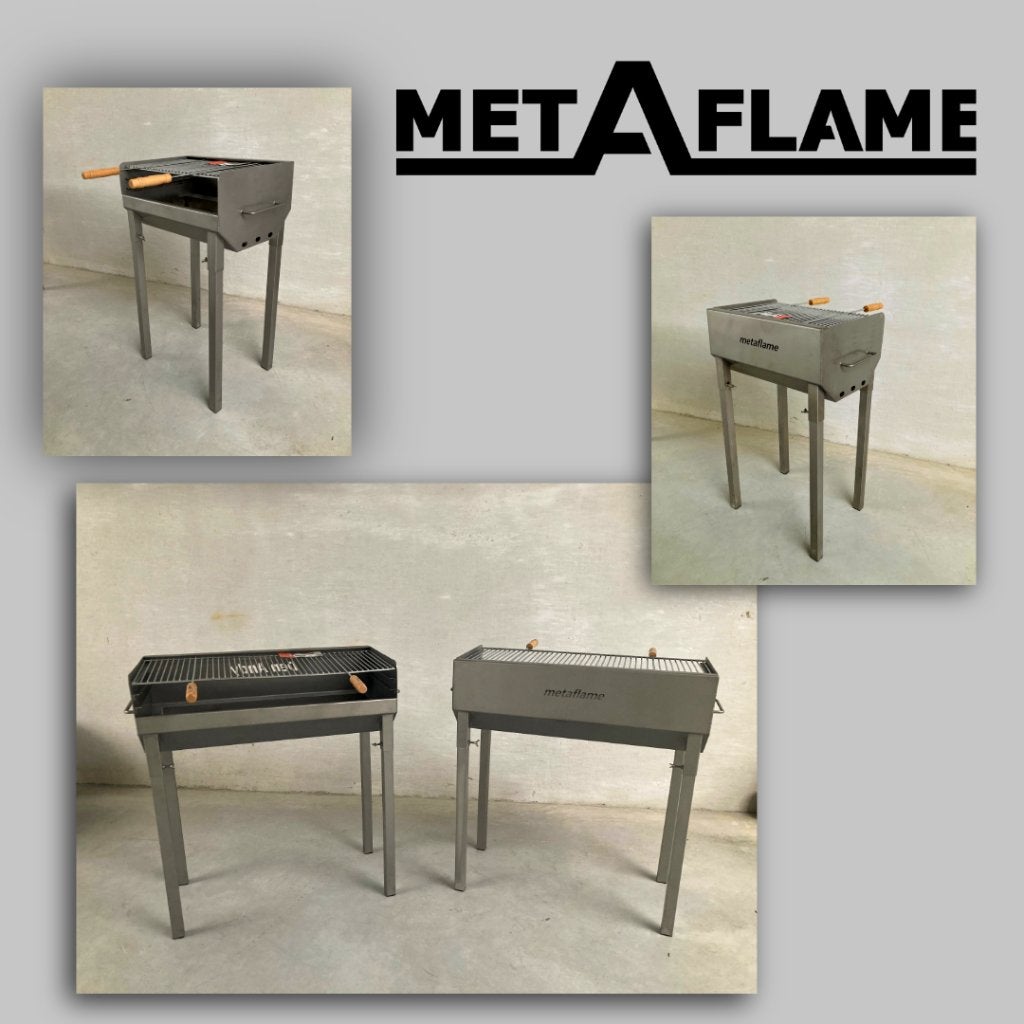 Professionele RVS BBQ’s van MetAflame, bij Techniekwinkel, Tuin en Terras, Ophalen, Nieuw, MetAflame