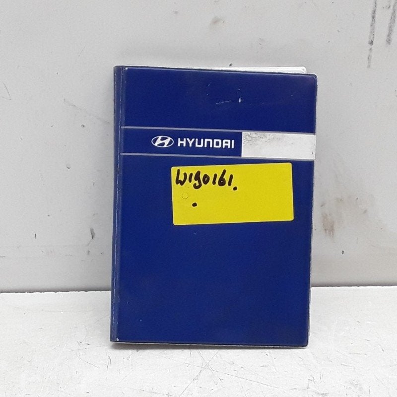MANUEL UTILISATEUR Hyundai Getz (01-2002/12-2010), Utilisé, Hyundai