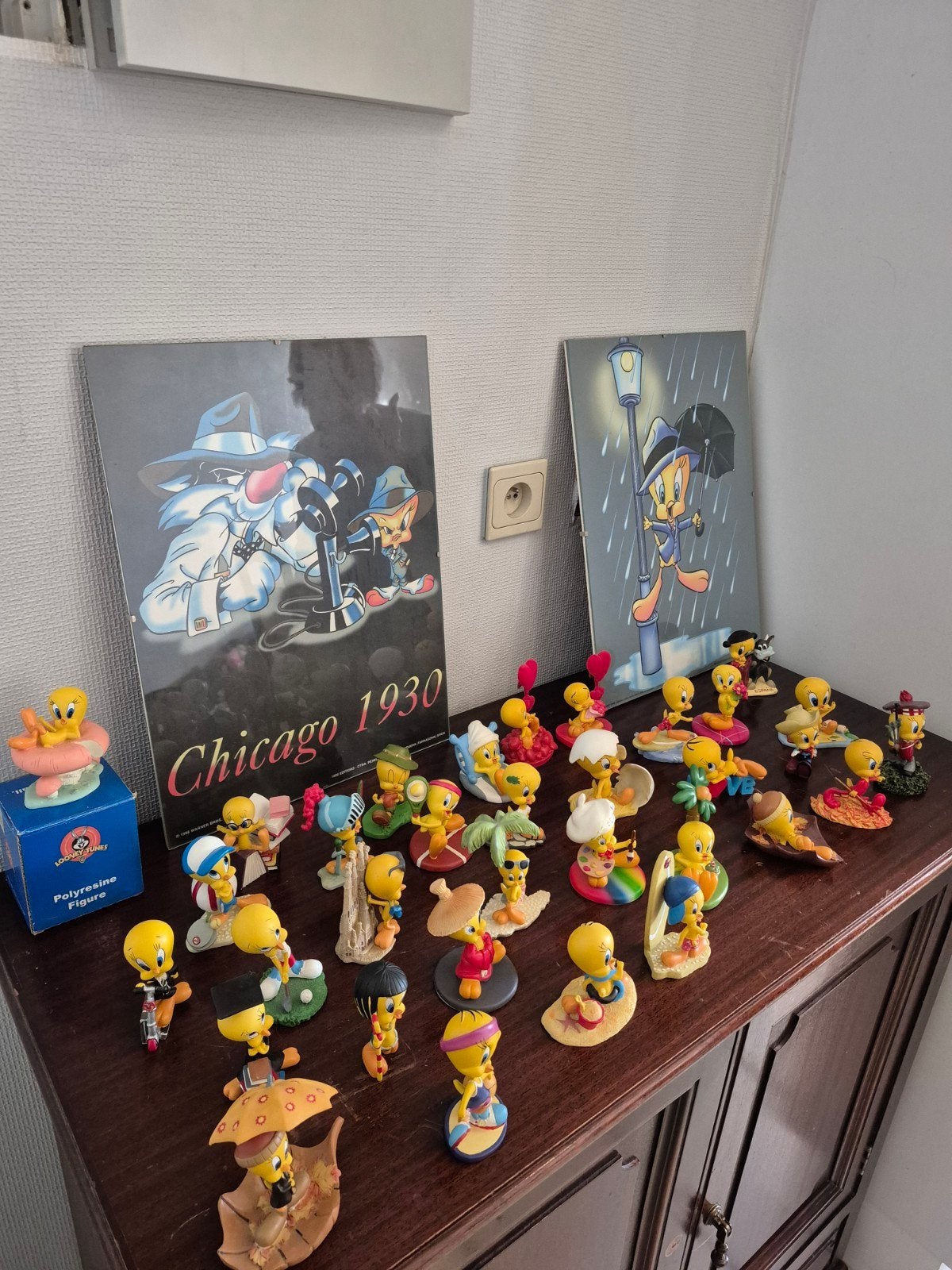 Kleine Tweety Figuren, Ophalen