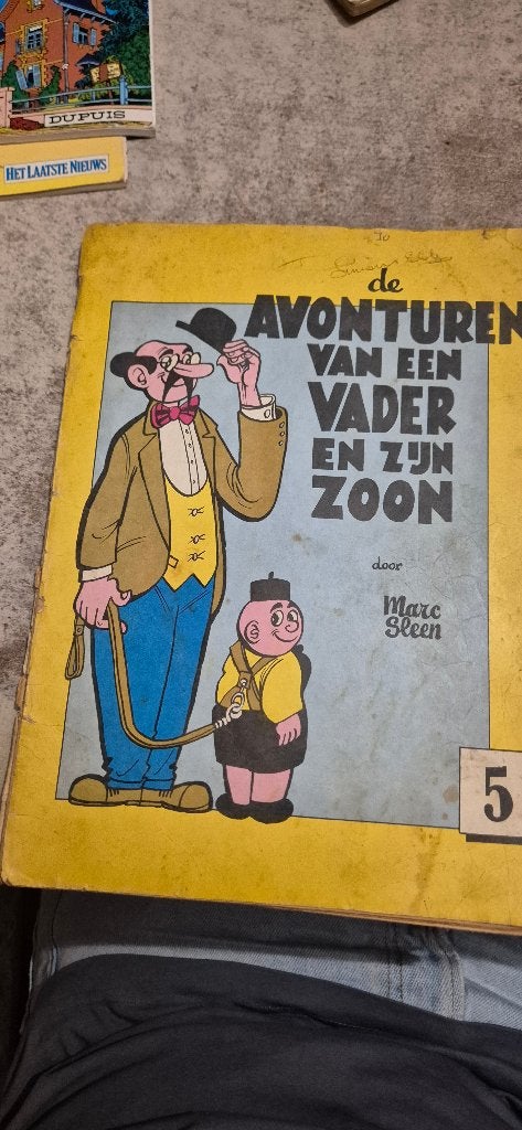 Strip de avonturen van een vader en zijn zoon, Marc Sleen, Eén stripboek, Ophalen, Gelezen