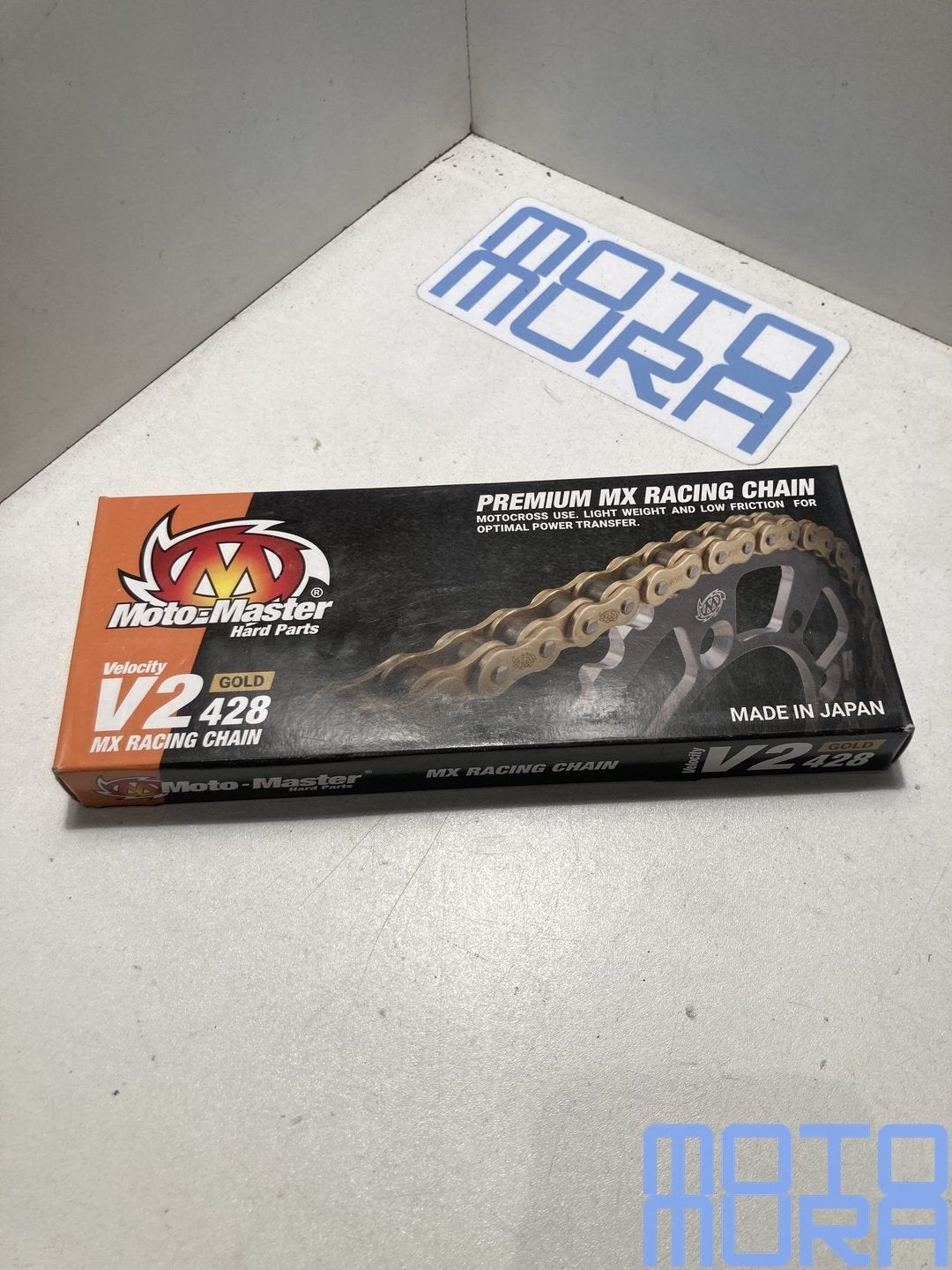 Moto-Master Velocity V2 428 Ketting 130 schakels met klinksc, Motoren, -, -, Nieuw, Ophalen of Verzenden