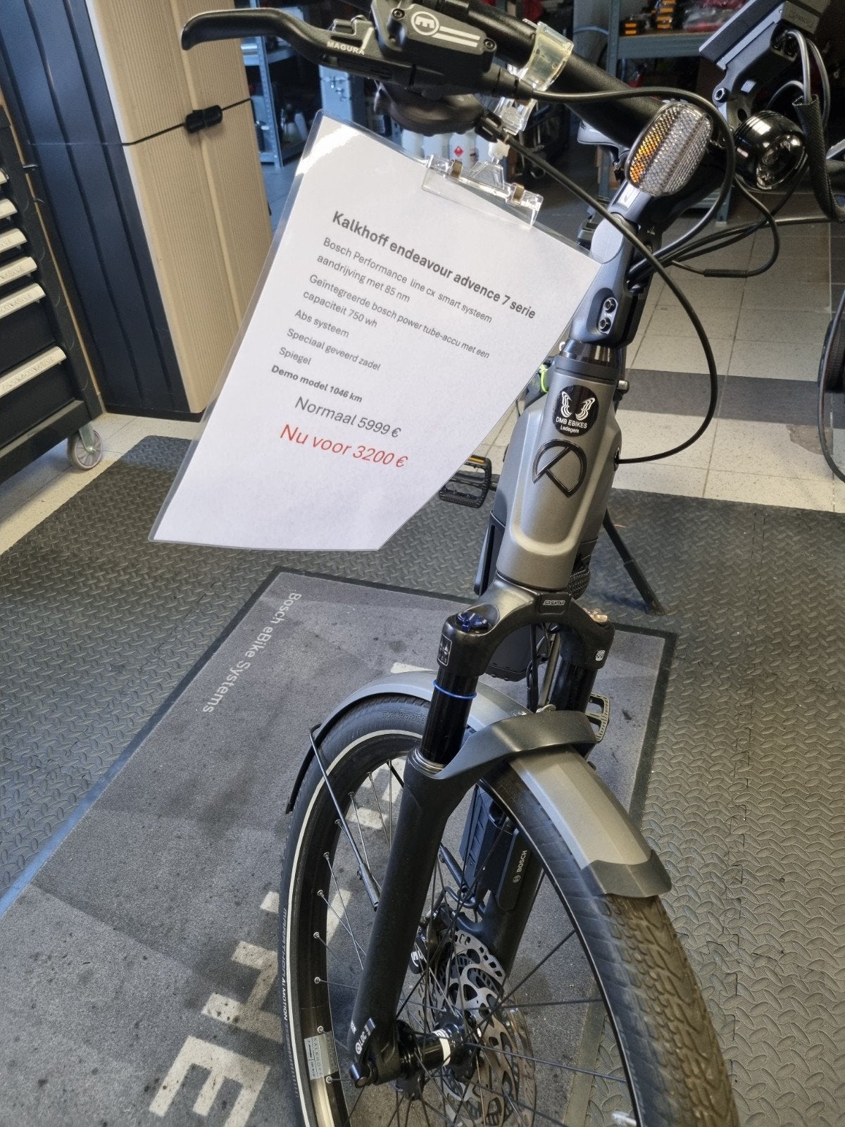 DEMO E-bike Kalkhoff, Fietsen en Brommers, Ophalen