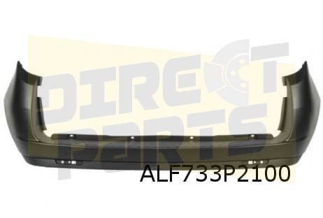 Fiat Doblo III (1/10-1/15) achterbumper (zwart) (bij achterd, Neuf, Arrière, -, Fiat