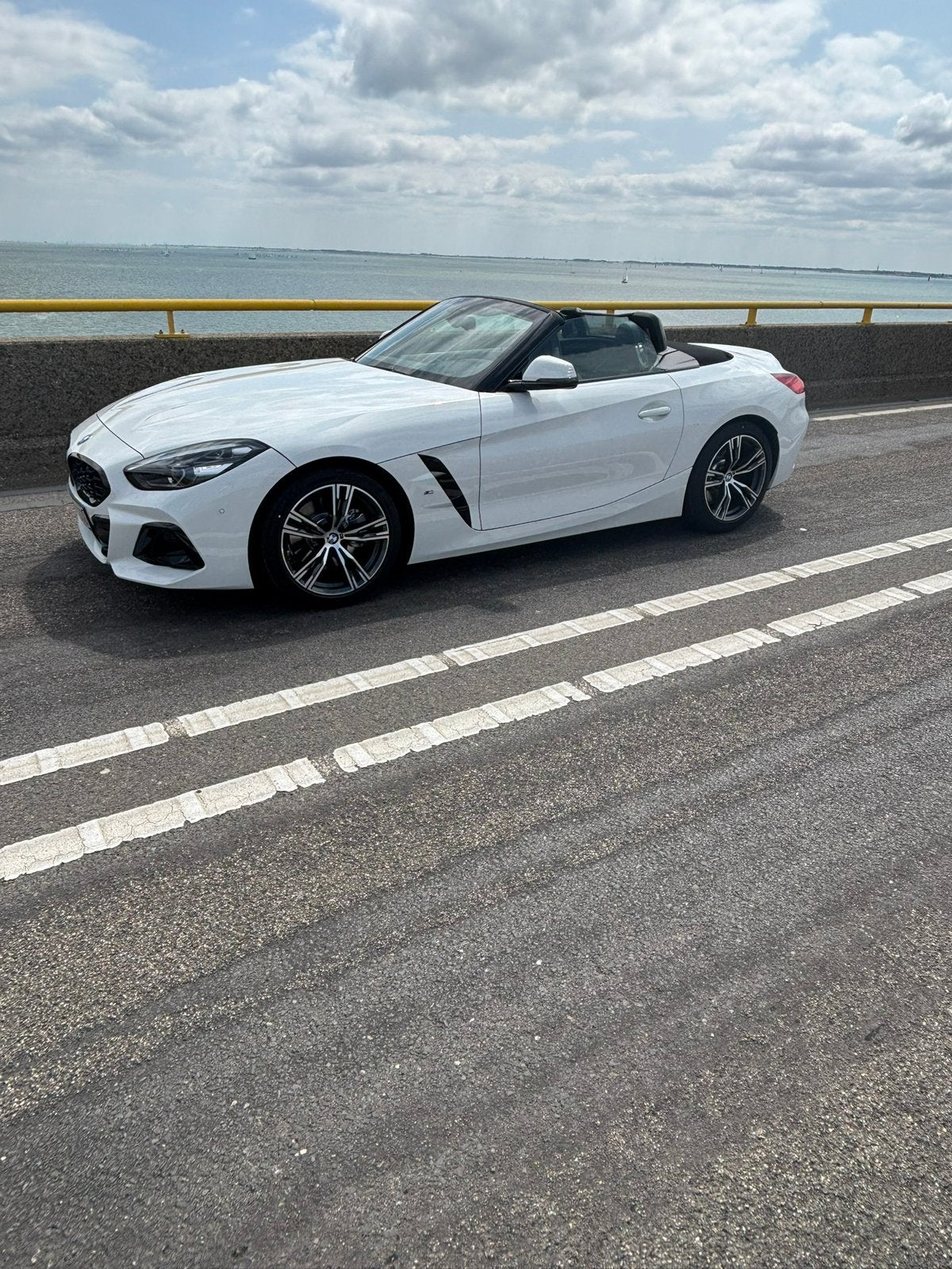 BMW Z4, Auto's, Zwart, Alcantara, Wit, Particulier