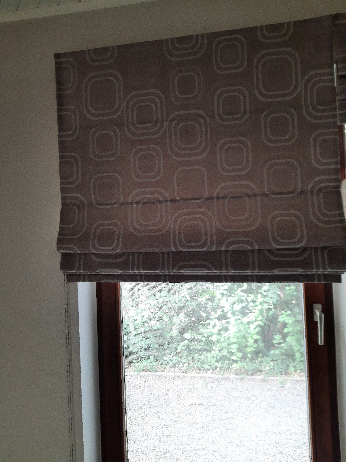 Gordijnen Verduisterend, rails inclusief   moderne print fot, Huis en Inrichting, Rolgordijn, Ophalen, Gordijn