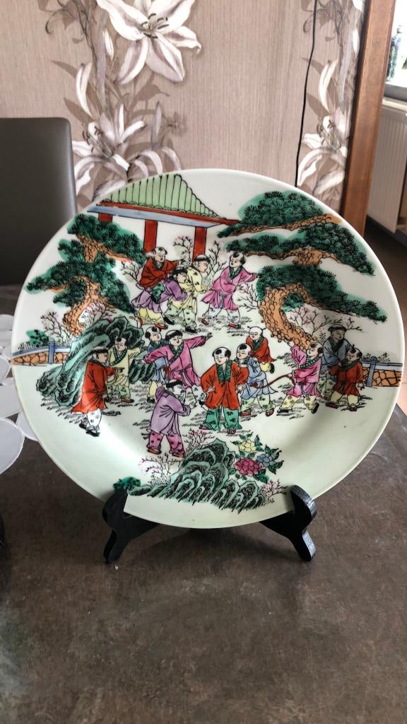 Chinees bord, Antiek en Kunst, Ophalen of Verzenden