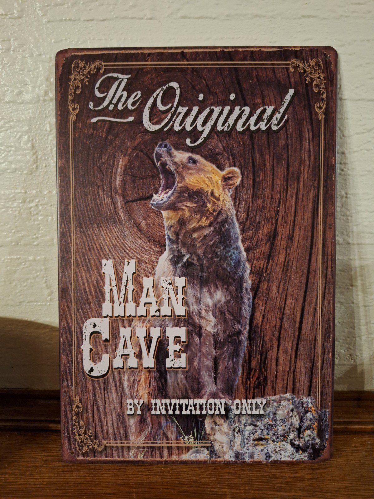 metalen bordje "Man Cave", Huis en Inrichting, Ophalen, Nieuw, Metaal