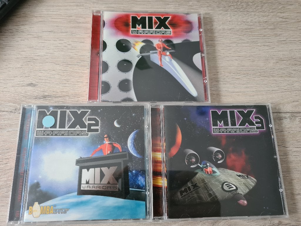 Mix Warriors 1, 2 & 3, Cd's en Dvd's, Cd's | Dance en House, Ophalen of Verzenden, Zo goed als nieuw