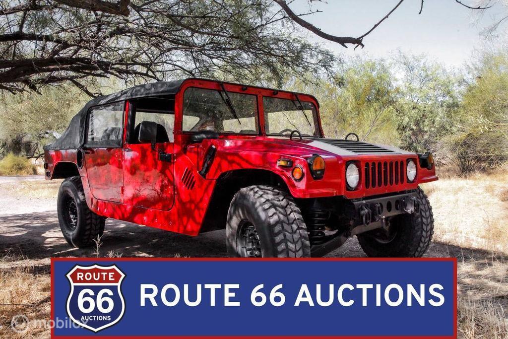 Hummer H1 | 1985 | Route 66 Auctions, Autos, Achat, Hummer, Entreprise, Boîte manuelle