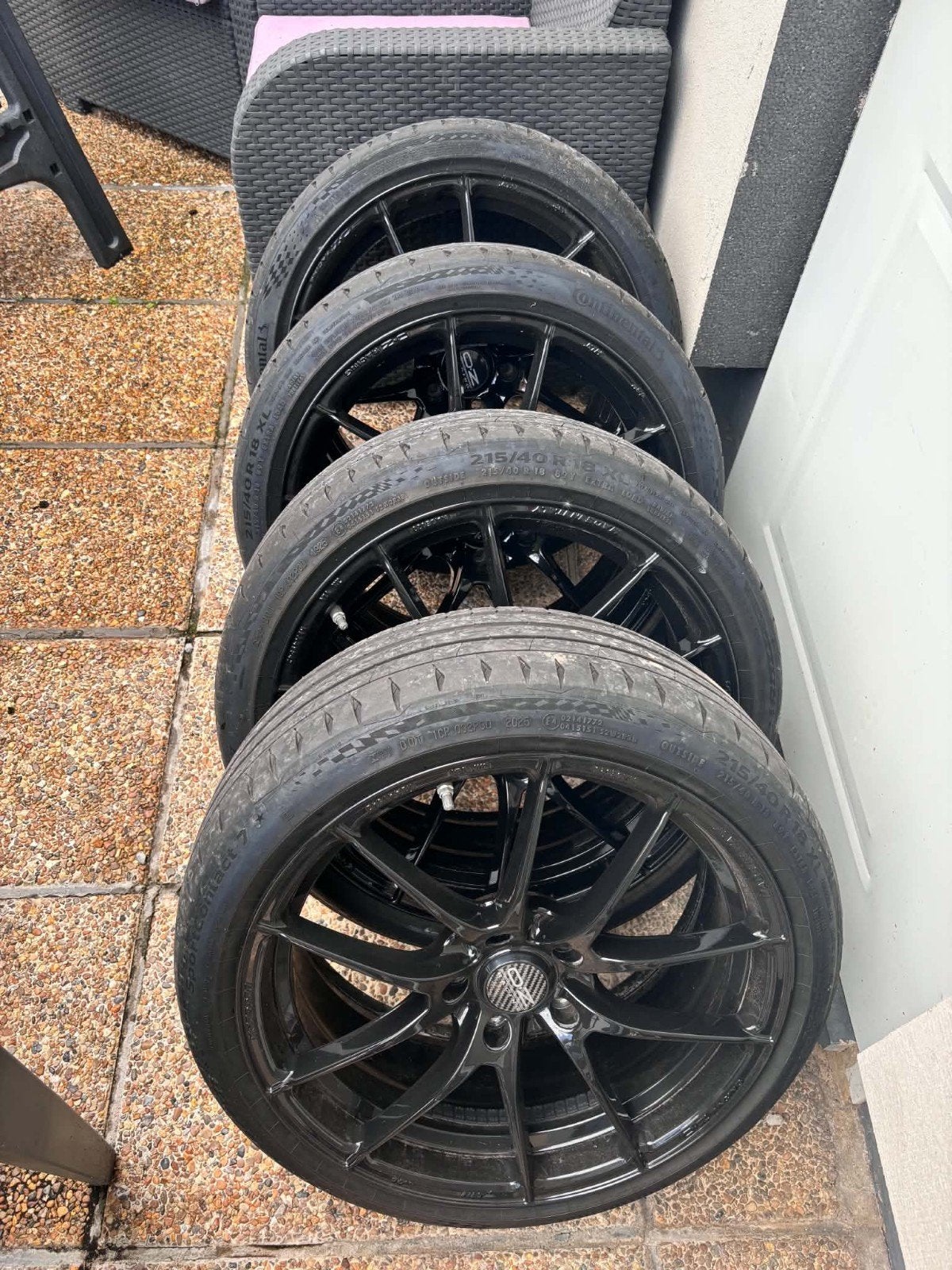 jantes 0z 18" en 5x112, Autos : Pièces & Accessoires, Neuf, 215 mm, Véhicule de tourisme, Pneus été