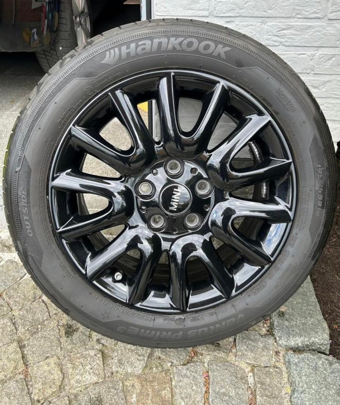 Jantes MINI Victory Spoke originales avec pneus d'été, Neuf, 16 pouces, Pneus été, Enlèvement