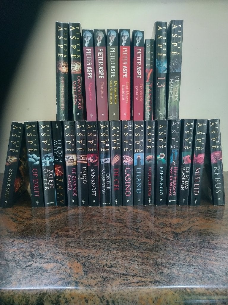 boeken Pieter  Aspe, Livres, Thrillers, Enlèvement, Comme neuf, Pieter Aspe, Belgique