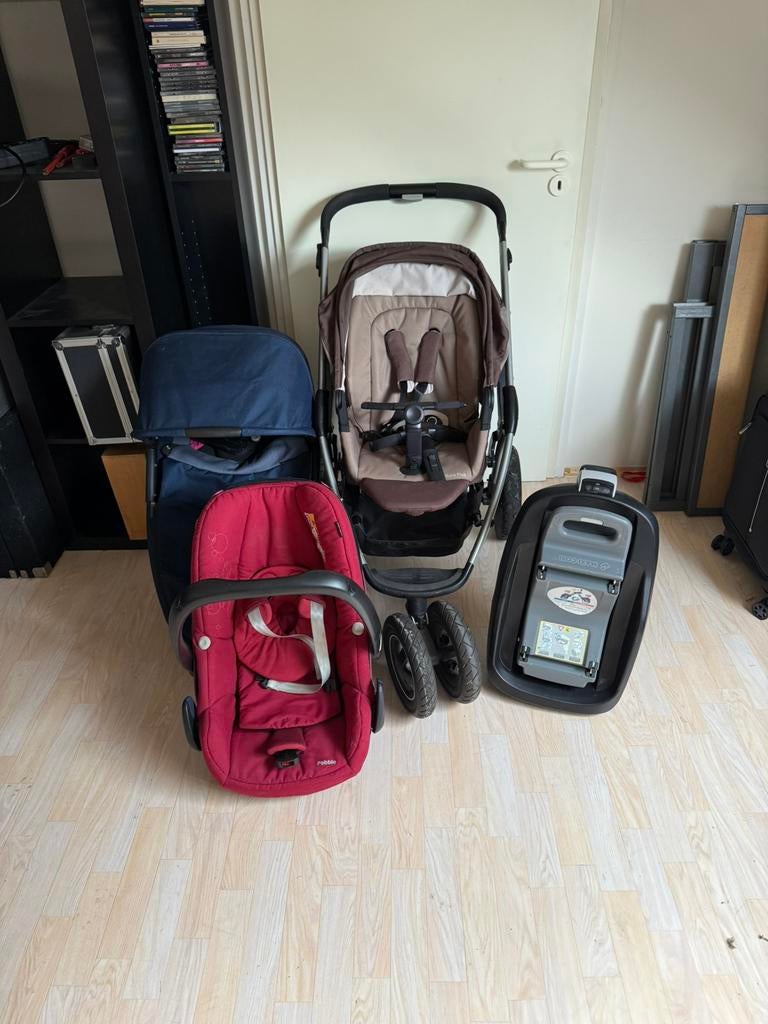Maxicosi set, Kinderen en Baby's, Kinderwagens en Combinaties, Ophalen, Gebruikt