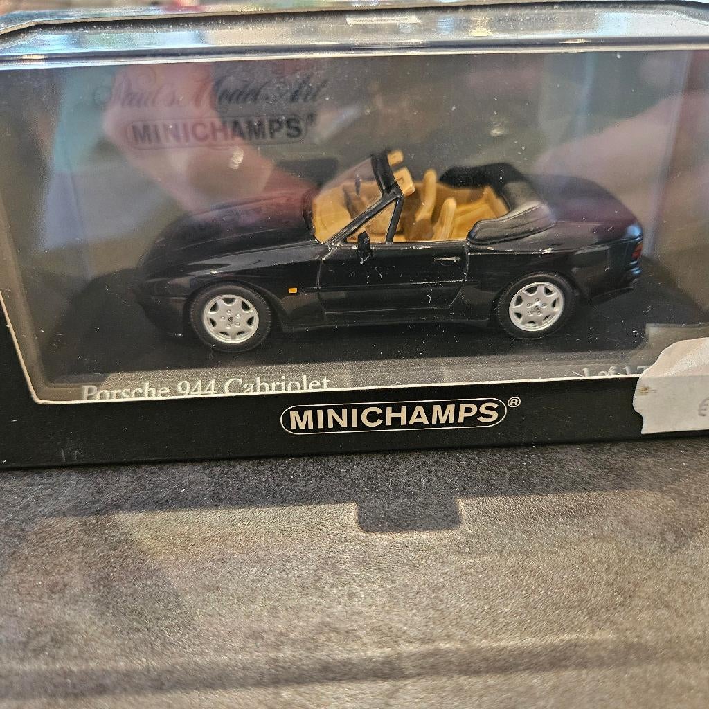 Minichamps Porsche 944 Cabriolet de 1991 1/43, Hobby en Vrije tijd, Ophalen of Verzenden, Nieuw, Auto, MiniChamps