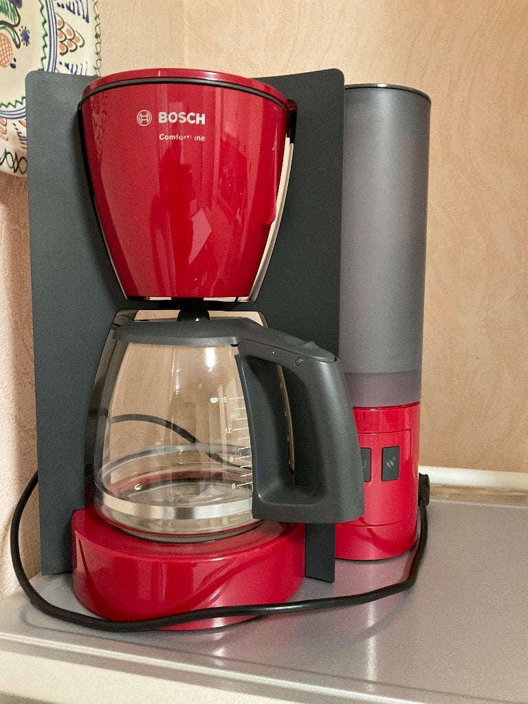 Percolateur Bosh, Elektronische apparatuur, Ophalen, Afneembaar waterreservoir, 10 kopjes of meer, Koffiemachine