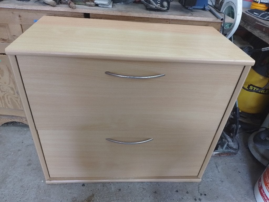 Armoire à 2 tiroirs, 25 à 50 cm, Moins de 100 cm, Enlèvement, Utilisé