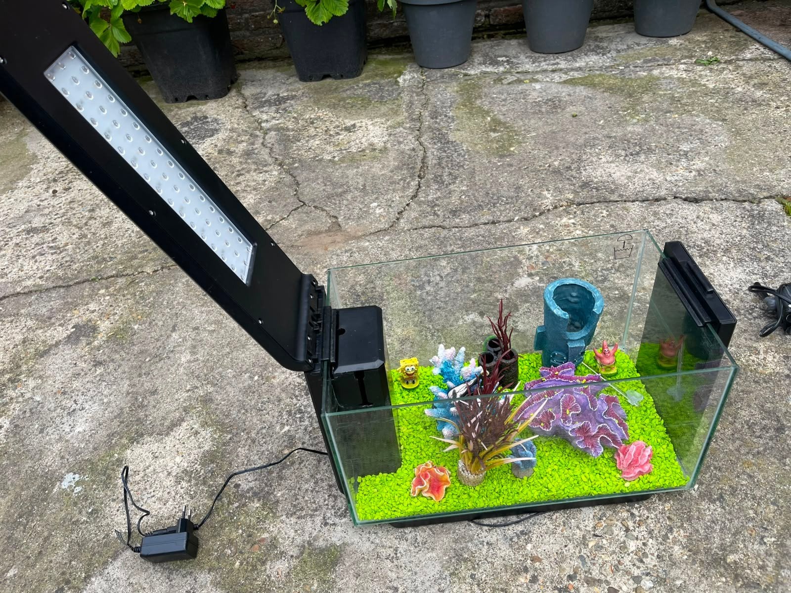 Een zeer complete aguariumset 4725 cm, Dieren en Toebehoren, Vissen | Aquaria en Toebehoren, Decoratie, Verwarming, Superfish