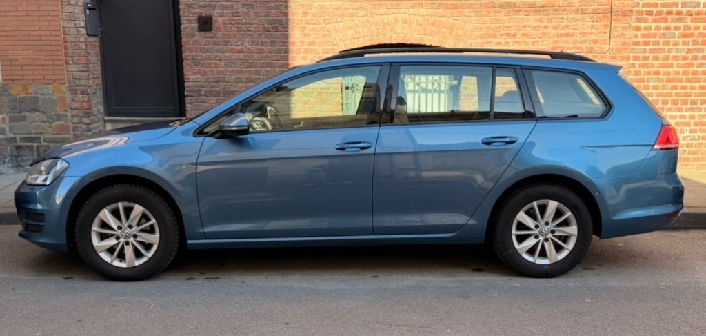 VW golf VII variant 2016 1,2L essence 106500km, Voorwielaandrijving, Stof, Blauw, 115 g/km
