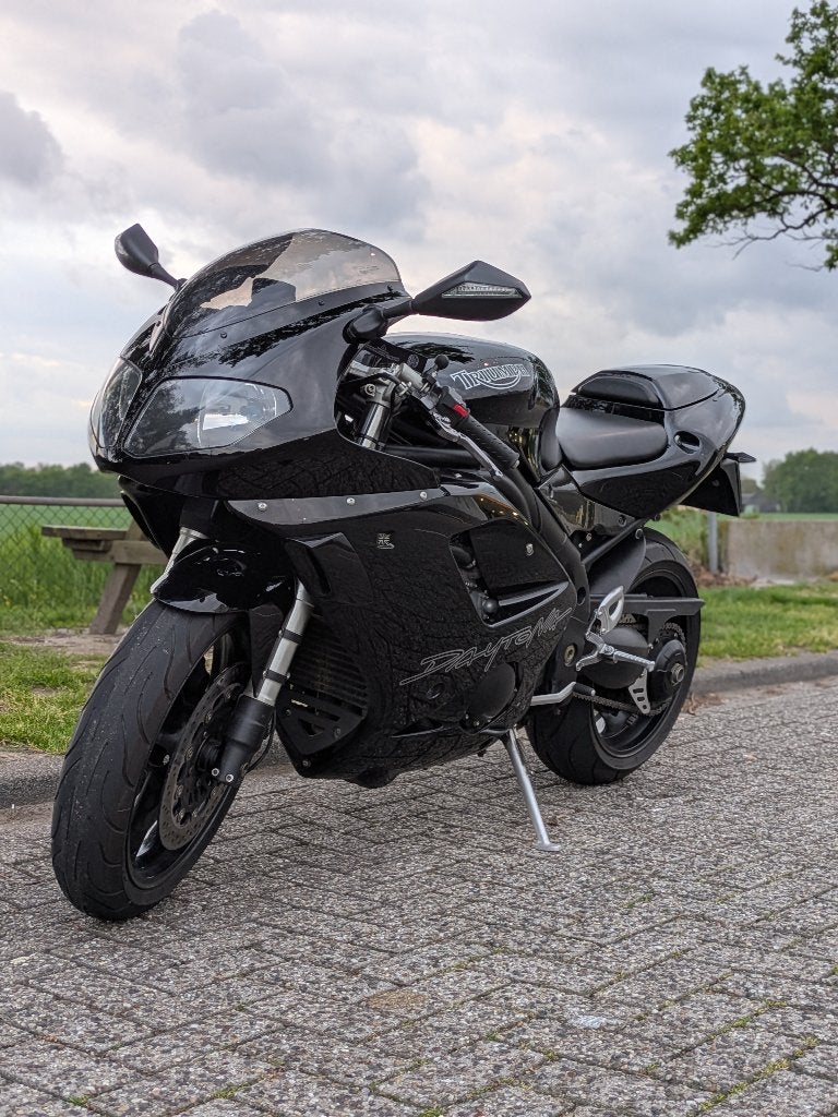 Triumph Daytona 955i - 24200km - topstaat(grote beurt gehad), Permis Moto A, Occasion, Plus de 35 kW, Échappement sport