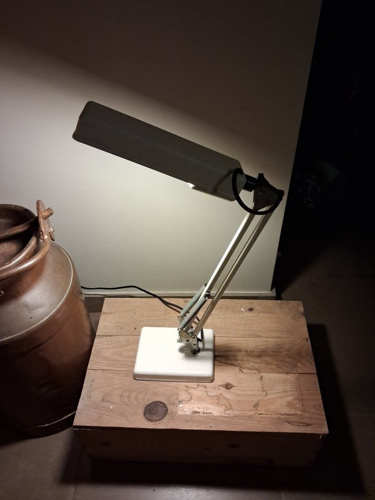 lampe de bureau vintage DDR de VEB Inducal Göllingen 1970-80, Enlèvement