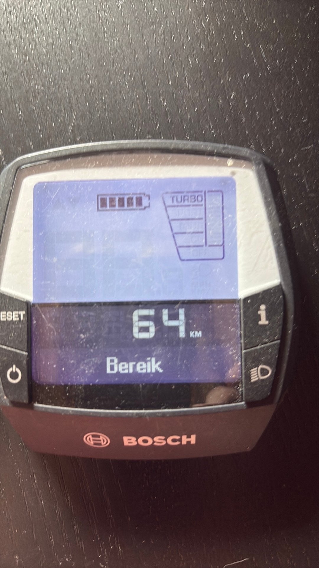 Fietsdisplay Bosch  zwarte kleur, Fietsen en Brommers, Ophalen of Verzenden, Draadloos, Gebruikt