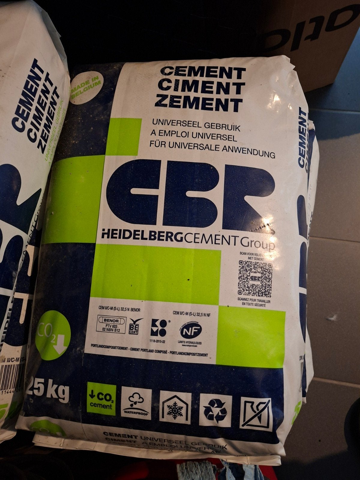 Sac de ciment, Bricolage & Construction, Briques, Enlèvement