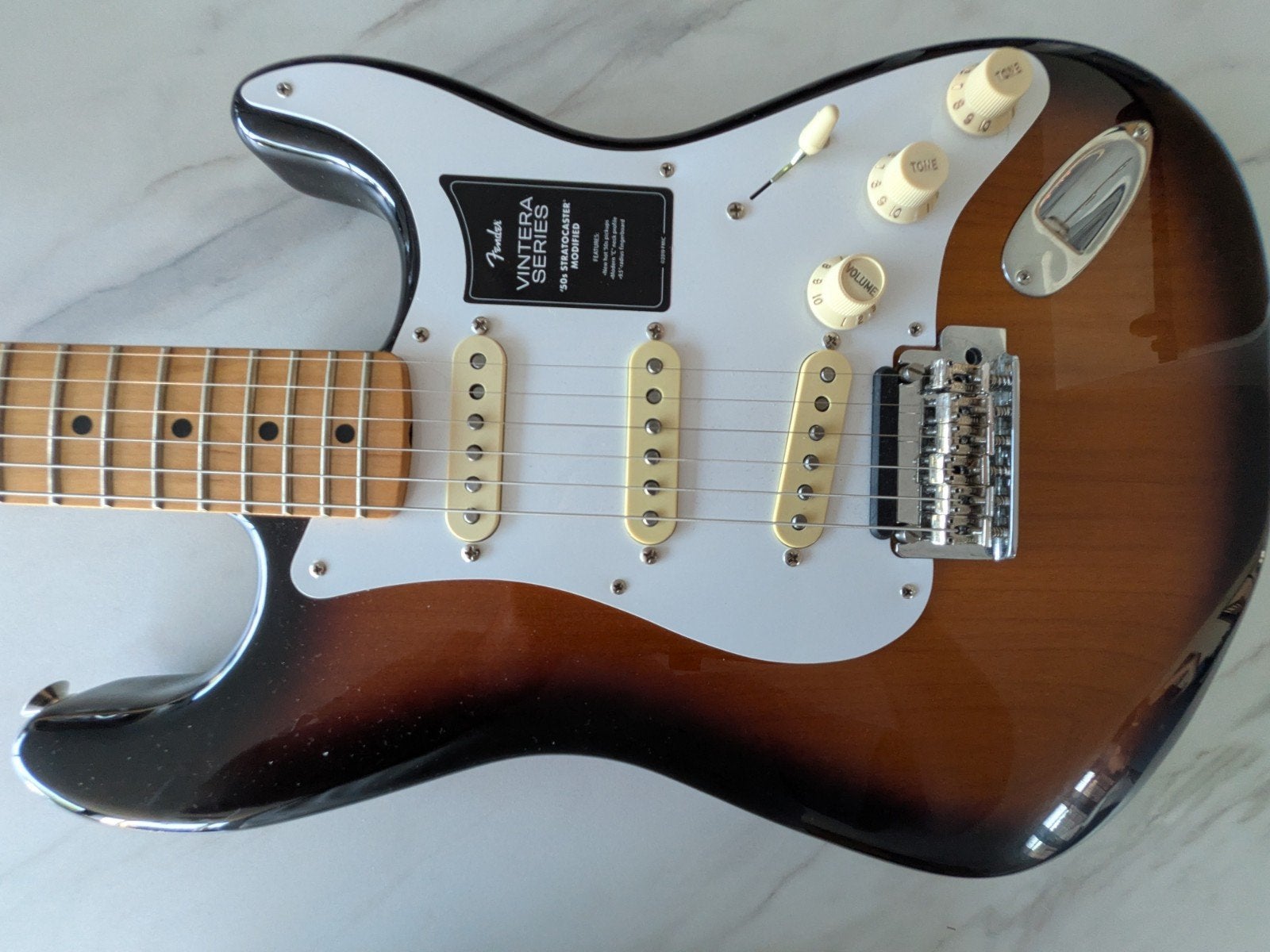 Fender vintera 50 stratocaster modified serie, Muziek en Instrumenten, Snaarinstrumenten | Gitaren | Elektrisch, Ophalen, Fender