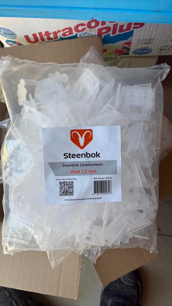 Levelsysteem voet 1,5mm, Ophalen, Nieuw