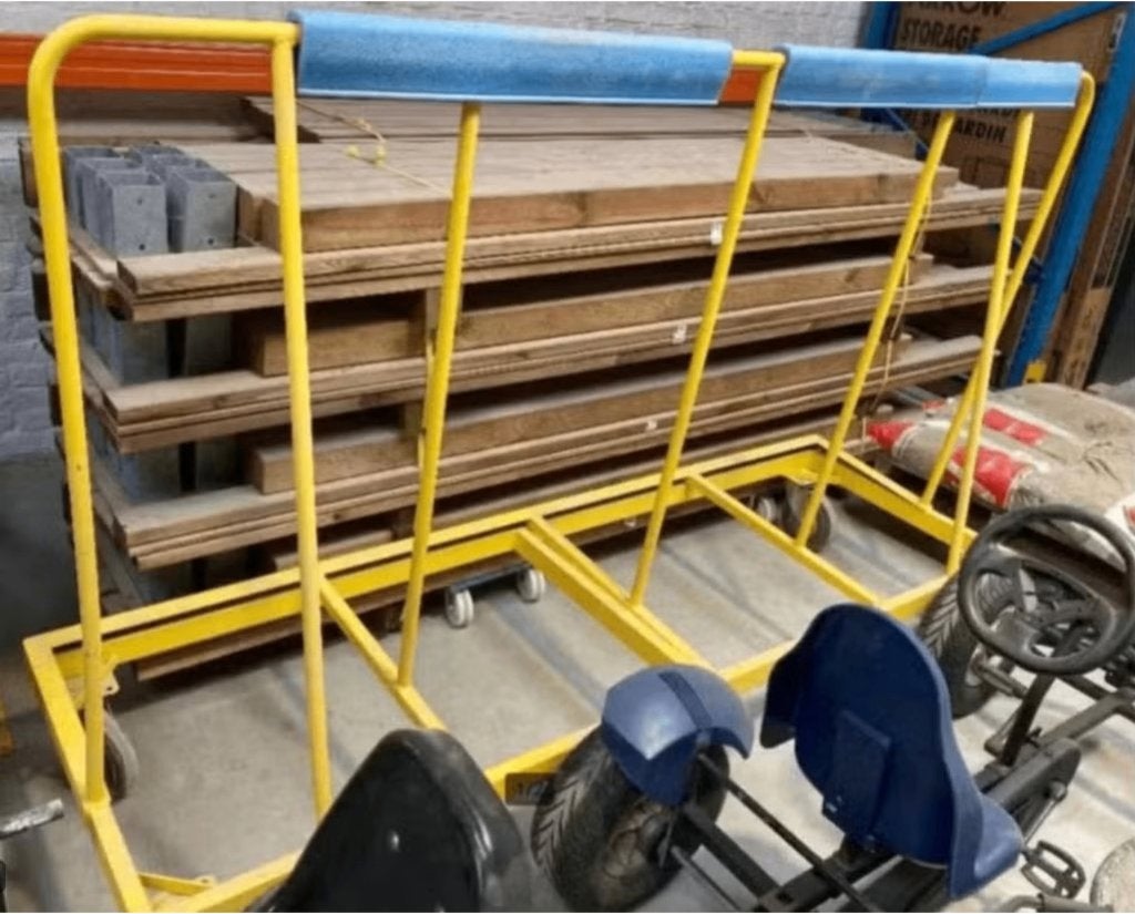 transportkar grote paneel kar, Ophalen, Gebruikt, Transportkar