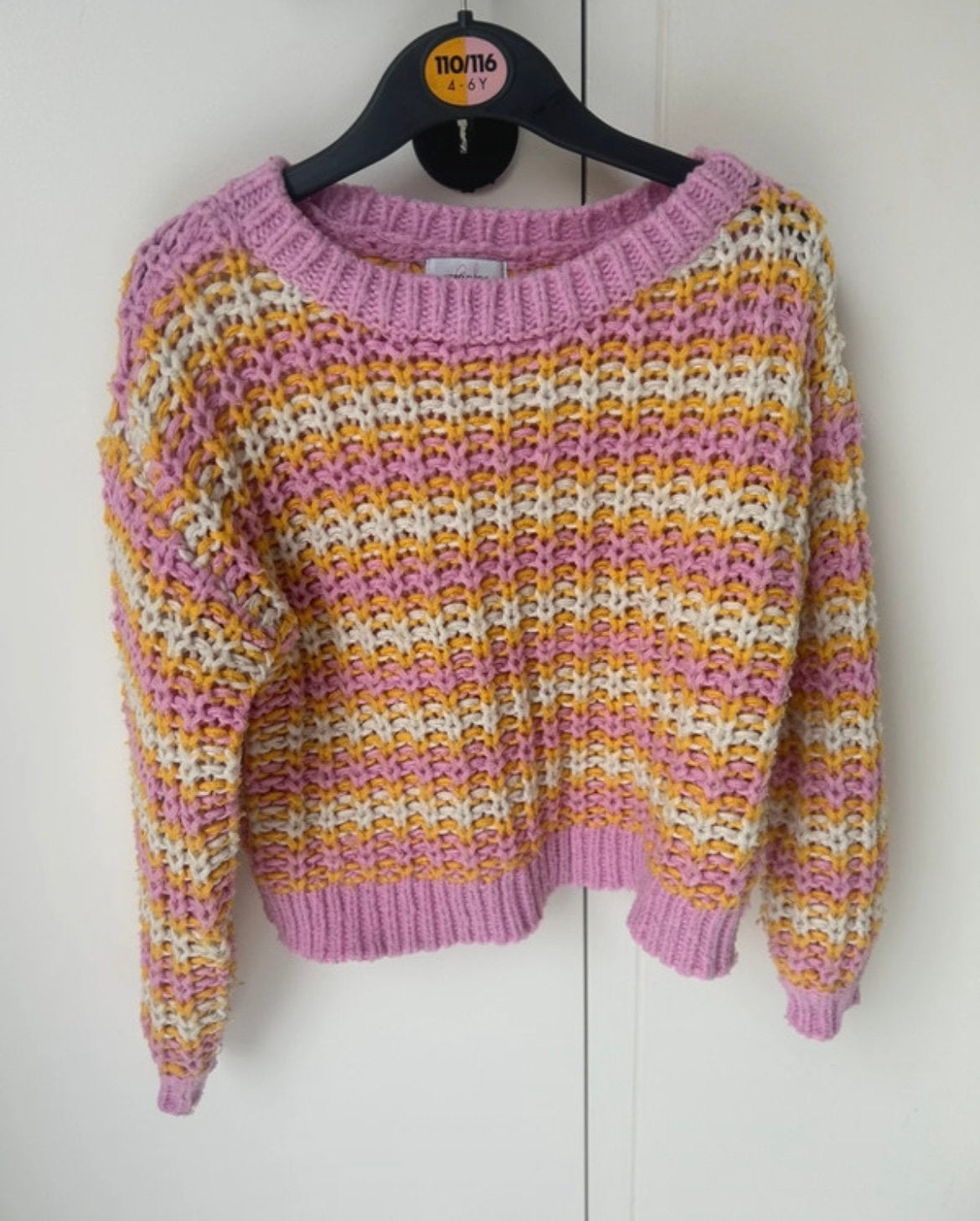 Gestreepte trui meisje - mt 128 - Vero Moda, Enfants & Bébés, Vêtements enfant | Taille 128, Enlèvement, Utilisé, Fille, Pull ou Veste