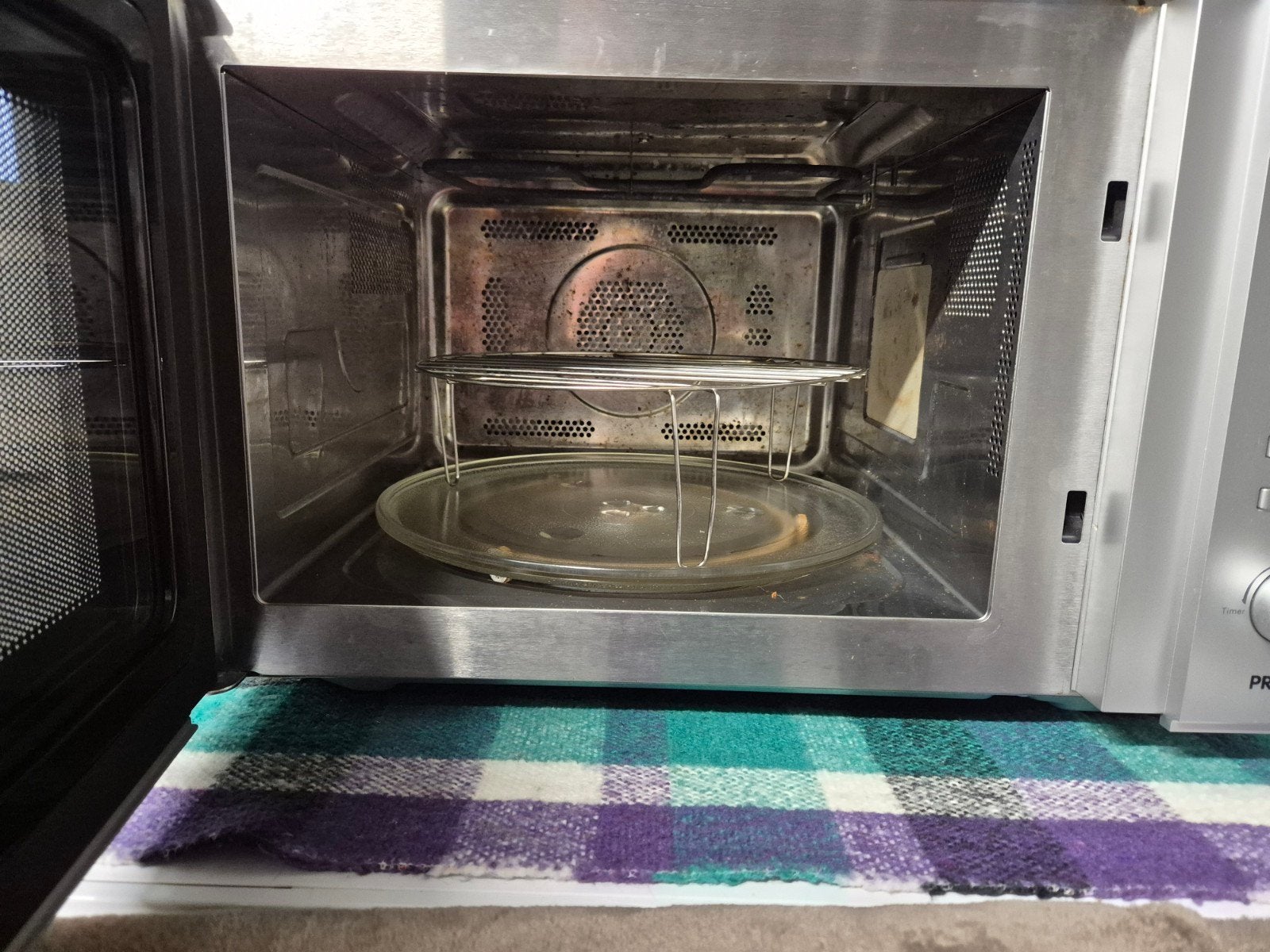 Oven met microgolf-functie, Ophalen, Zo goed als nieuw, Combi-microgolfoven, Oven